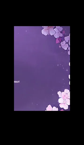 [LINE着せ替え] 月光夜桜#CD011。の画像1