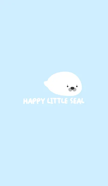 [LINE着せ替え] Happy Little Sealの画像1