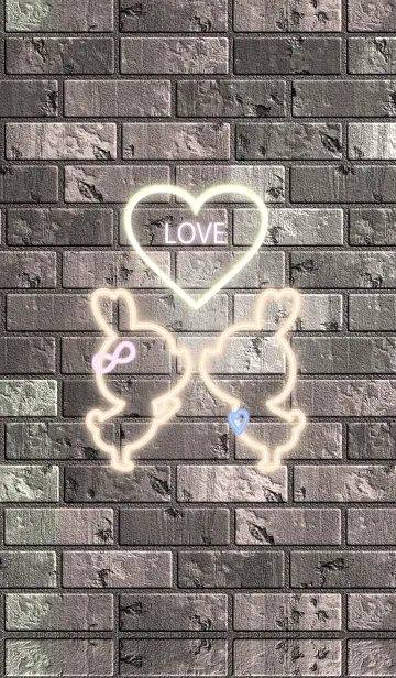 [LINE着せ替え] NEON LOVE THEME.49の画像1