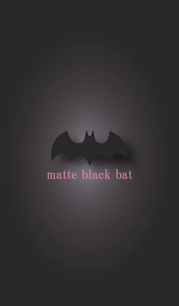 [LINE着せ替え] matte black bat 50の画像1