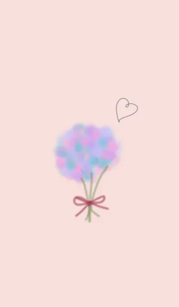 [LINE着せ替え] ふんわりアート風♡の画像1