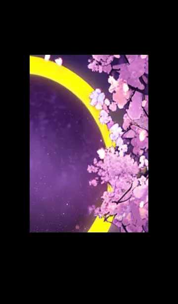 [LINE着せ替え] 月光夜桜#CD03。の画像1
