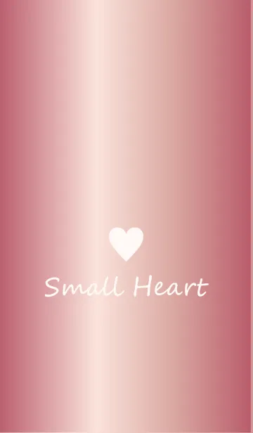 [LINE着せ替え] Small Heart *GlossyPink 29*の画像1