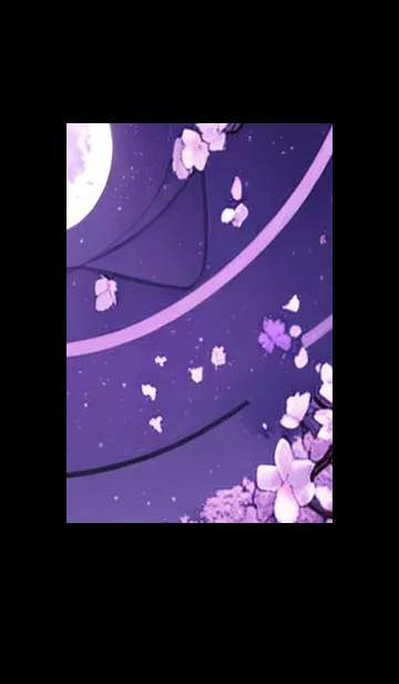 月光夜桜#CC024。の着せ替えメイン画像