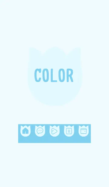 [LINE着せ替え] blue color R18の画像1
