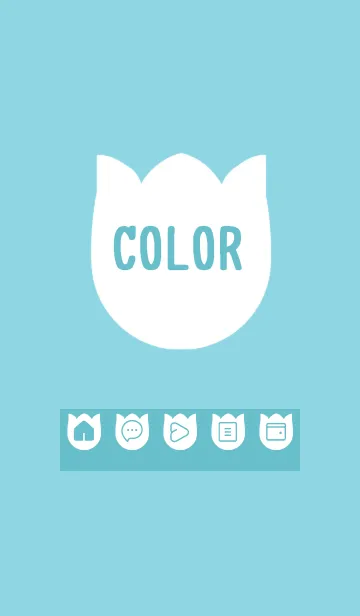 [LINE着せ替え] green color R36の画像1