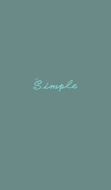 [LINE着せ替え] Simple Color J-Indigo (Gr8)の画像1