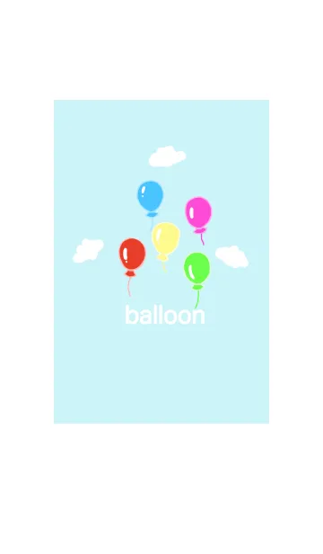 [LINE着せ替え] balloon / skystory.の画像1