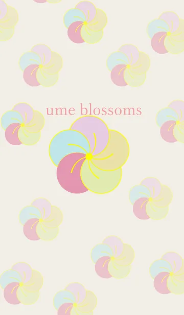 [LINE着せ替え] ume blossoms 2の画像1