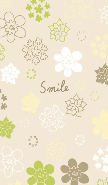 [LINE着せ替え] 北欧風花々9の画像1