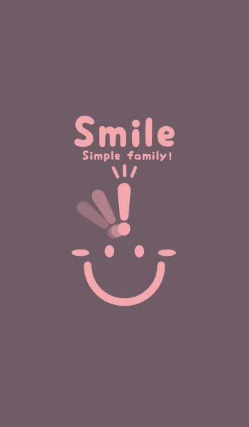 [LINE着せ替え] スマイル＆ヒラメキ 葡萄鼠の画像1