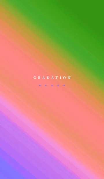 [LINE着せ替え] グラデーション ミニ スター 192の画像1