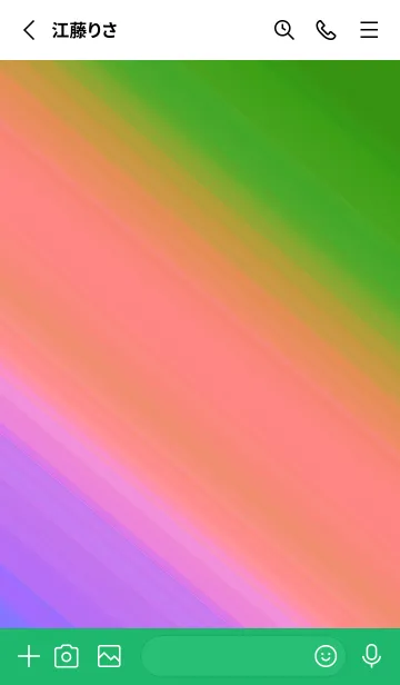 [LINE着せ替え] グラデーション ミニ スター 192の画像2