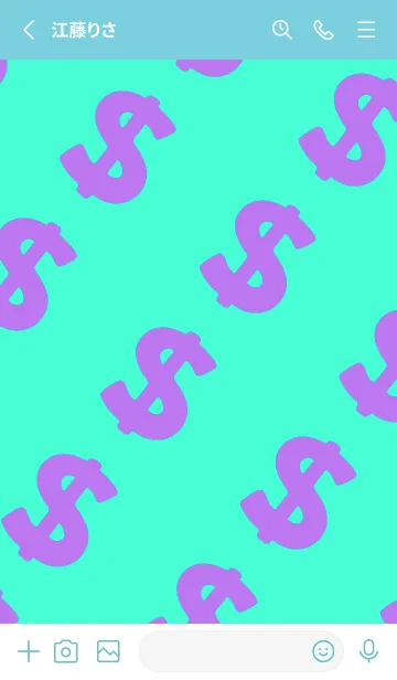 [LINE着せ替え] マネー ラビット 322の画像2