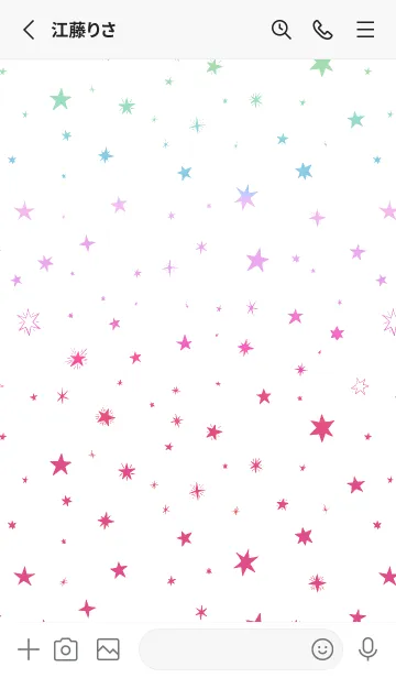 [LINE着せ替え] ミニ スターズ _94の画像2