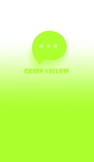 [LINE着せ替え] Green Yellow & White Theme V.3 (JP)の画像1