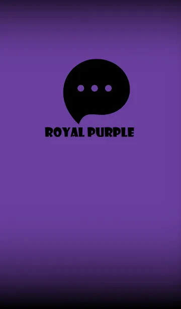[LINE着せ替え] Royal purple And Black V.3 (JP)の画像1