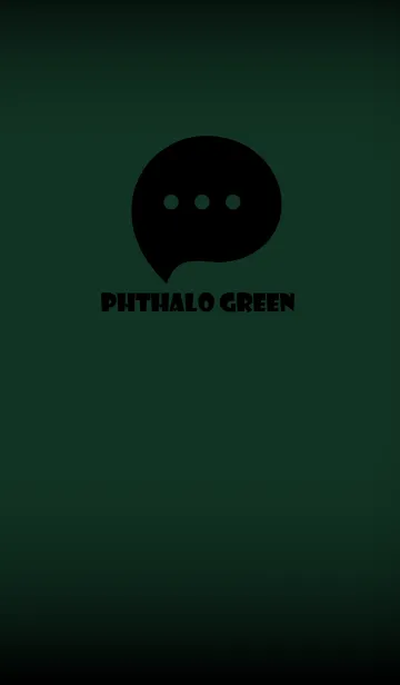 [LINE着せ替え] Phthalo Green And Black V.3 (JP)の画像1