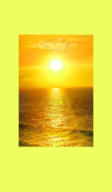 [LINE着せ替え] 2023年＊金運最強にする太陽の浄化 Goldの画像1