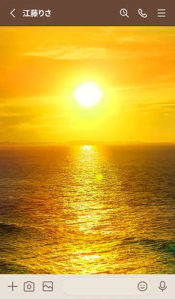 [LINE着せ替え] 2023年＊金運最強にする太陽の浄化 Goldの画像2