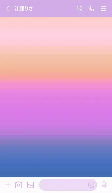 [LINE着せ替え] シンプル グラデーション _83の画像2