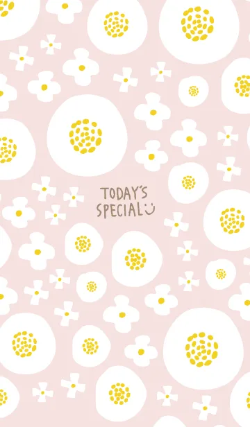 [LINE着せ替え] 3種の白い花20の画像1