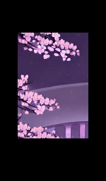 [LINE着せ替え] 月光夜桜#CE216。の画像1