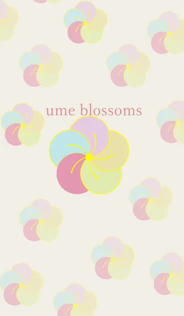 [LINE着せ替え] ume blossoms 5の画像1