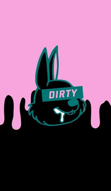 [LINE着せ替え] ダーティ ラビット 145の画像1