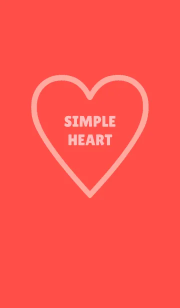 [LINE着せ替え] シンプル ハート _210の画像1