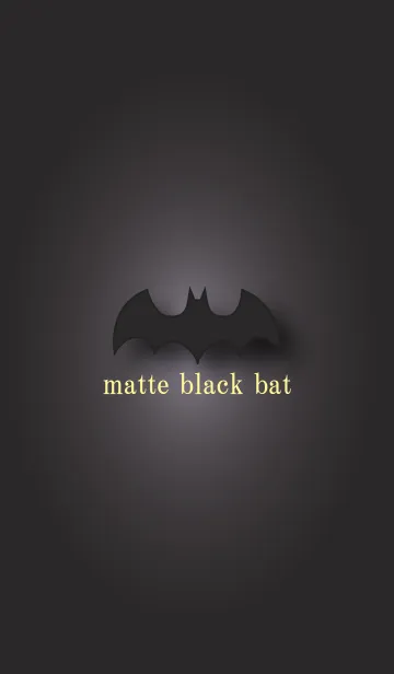 [LINE着せ替え] matte black bat 54の画像1