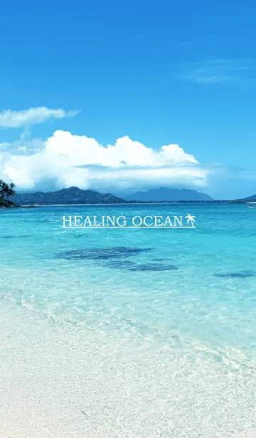 [LINE着せ替え] HEALING OCEAN 19の画像1