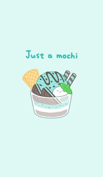 [LINE着せ替え] Just a mochi 3の画像1