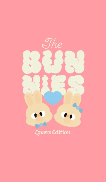 [LINE着せ替え] THE BUNNIES [Lovers Edition]の画像1