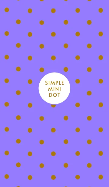 [LINE着せ替え] シンプル ミニ ドット 197の画像1