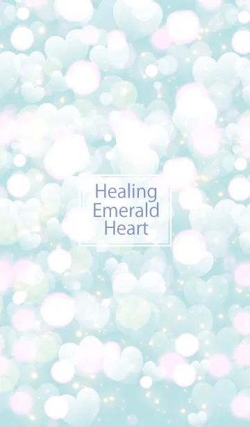 [LINE着せ替え] Healing Emerald Heart 3の画像1