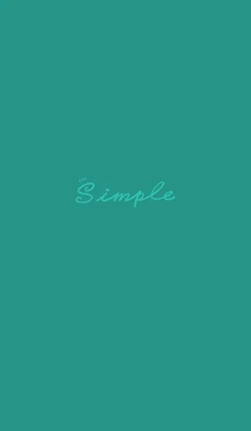 [LINE着せ替え] Simple Color J-Green (Gr8)の画像1