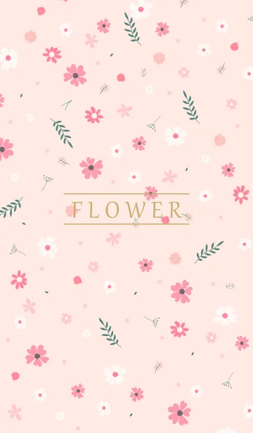 [LINE着せ替え] MANY FLOWERS PINK 66の画像1