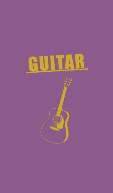 [LINE着せ替え] GUITAR COLOR 古代紫の画像1