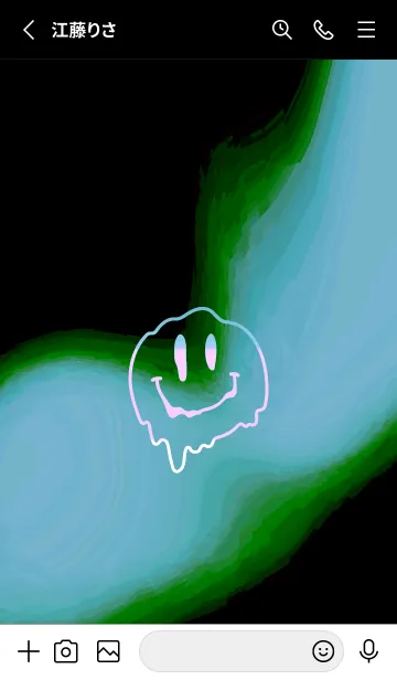 [LINE着せ替え] サイケデリック スマイル _9の画像2