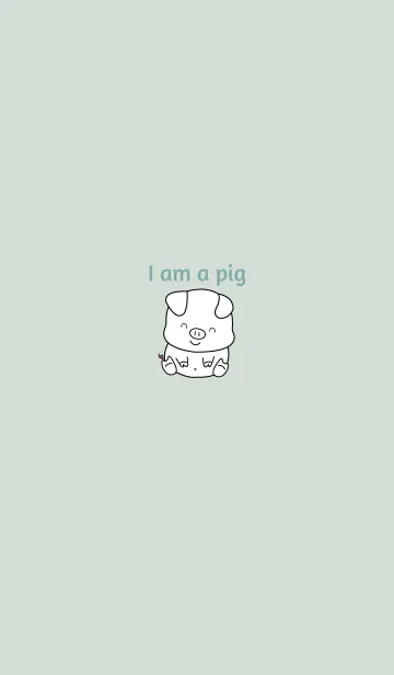 [LINE着せ替え] I am a Pig 2の画像1