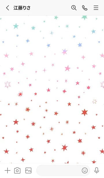 [LINE着せ替え] ミニ スターズ _95の画像2