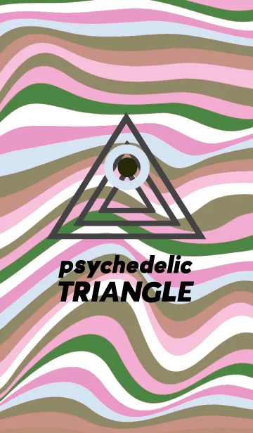 [LINE着せ替え] サイケデリック トライアングル 170の画像1