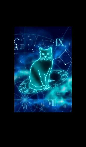 [LINE着せ替え] 十二支 猫 -乙女座-の画像1
