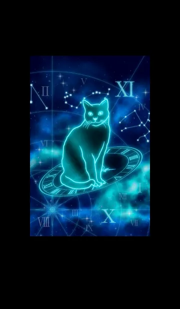 [LINE着せ替え] 十二支 猫 -蠍座-の画像1