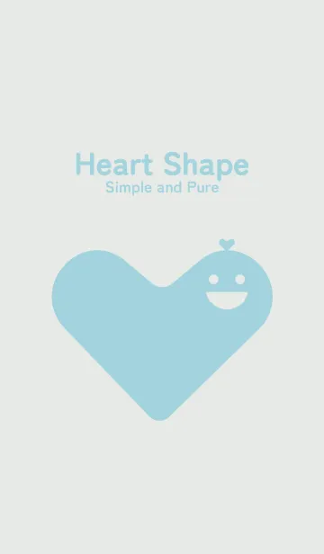 [LINE着せ替え] Heart Shape フロスティホワイトの画像1