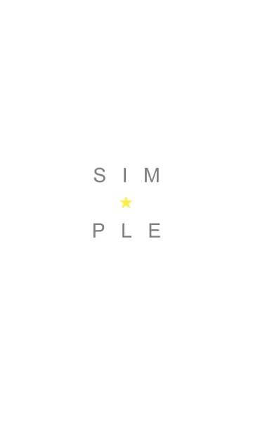 [LINE着せ替え] SIMPLE STAR 51の画像1