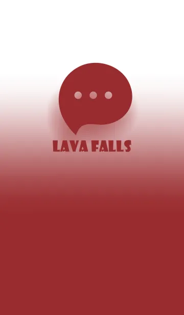 [LINE着せ替え] Lava falls & White Theme V.3 (JP)の画像1