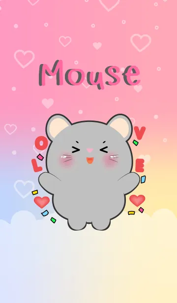 [LINE着せ替え] LOVE U Mouse Theme (JP)の画像1