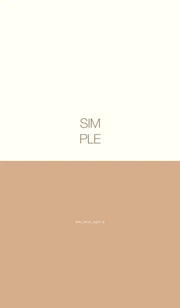 [LINE着せ替え] 0Ne_24_ベージュ2-6の画像1